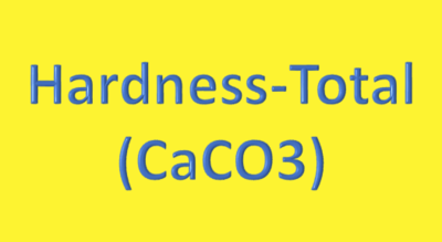 Water Analysis, Hardness-Total, (CaCO3)