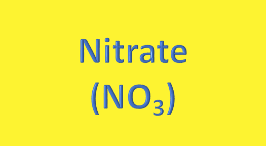 Water Analysis, Nitrate, (NO₃)