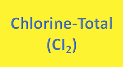 Water Analysis, Chlorine-Total, (Cl₂)
