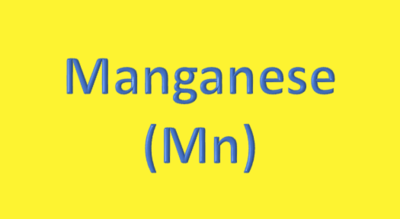 Water Analysis, Manganese (Mn)