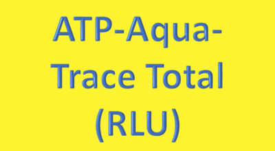 Water Analysis, ATP-Aqua-Trace Total (RLU)