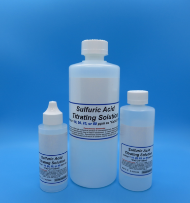 Sulfuric Acid Titrating Solution, Eyedropper Dispenser