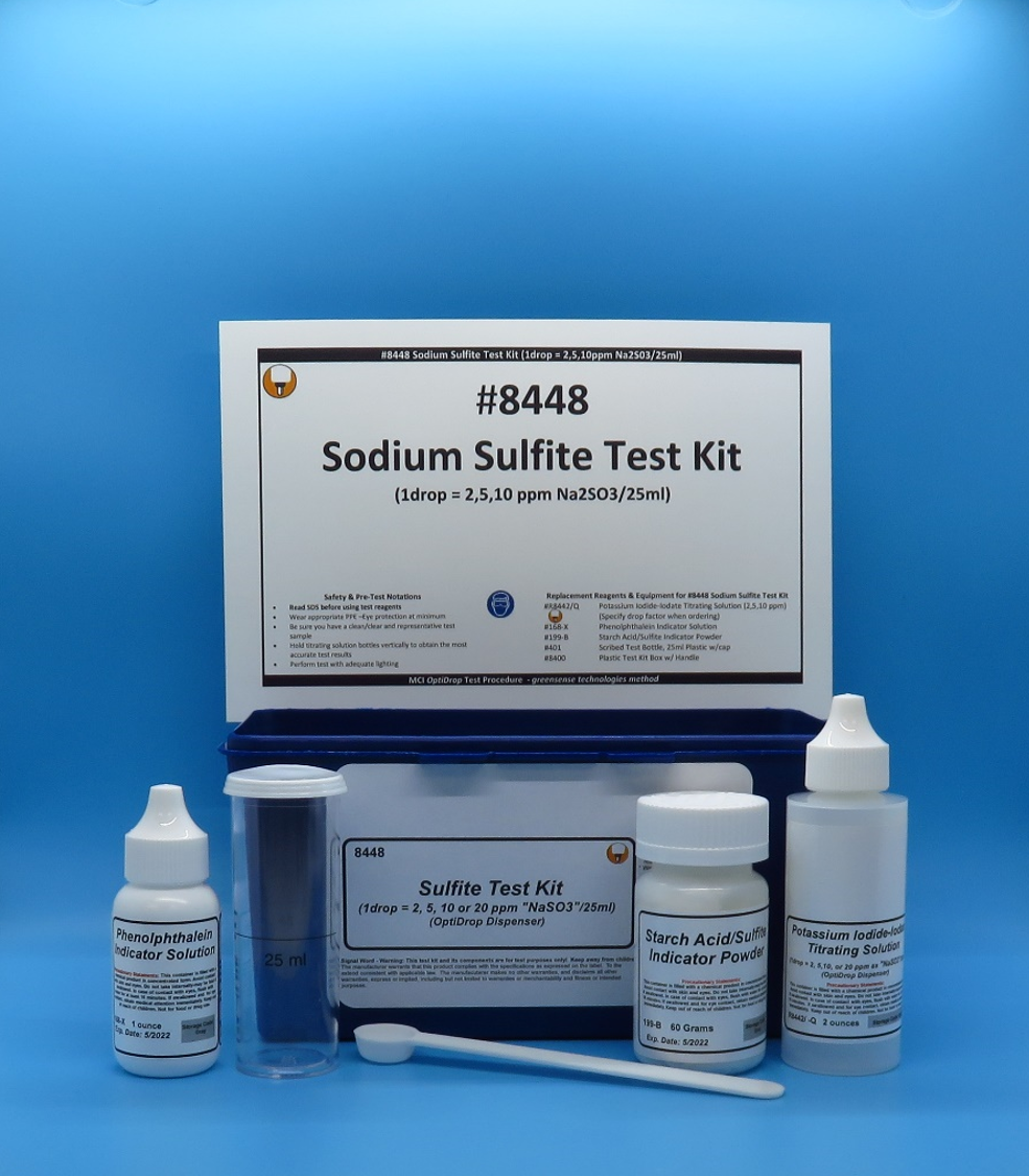 Sulfite, Sodium Test Kit, OptiDrop Dispenser