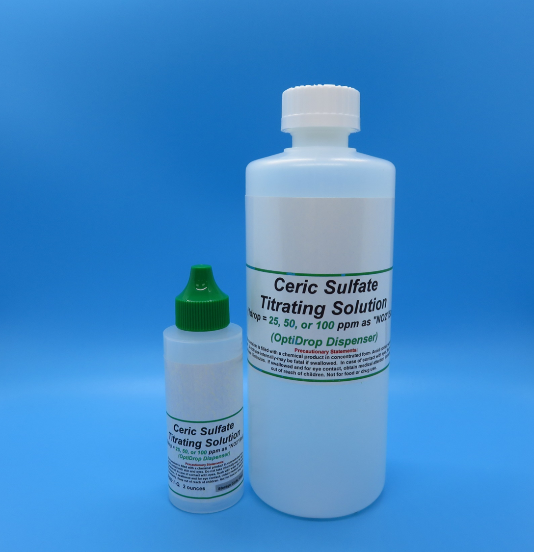 Ceric Sulfate Titrating Solution, OptiDrop Bottle