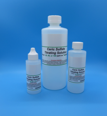 Ceric Sulfate Titrating Solution, Eyedropper Dispenser