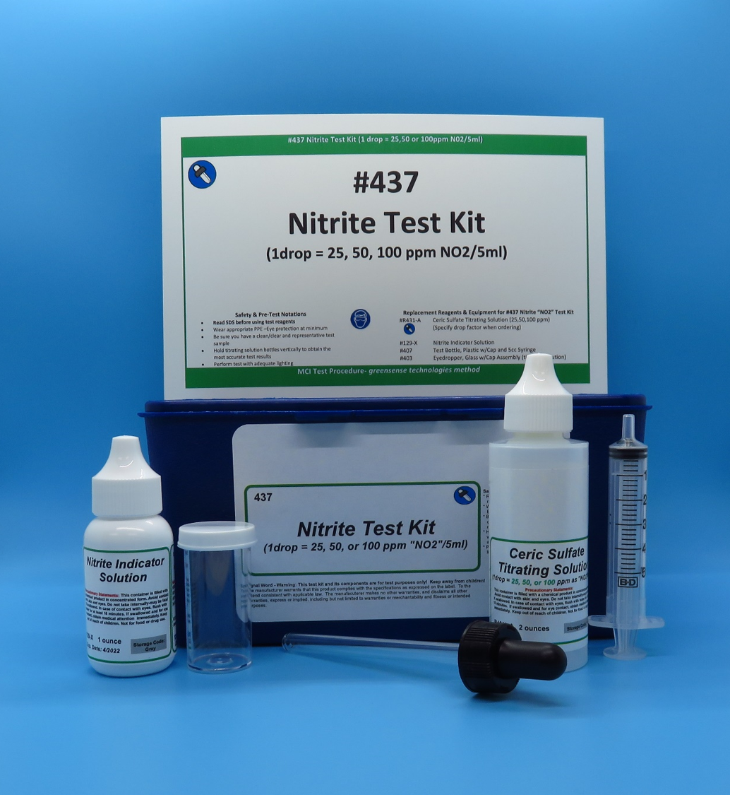 Nitrite Test Kit, Eyedropper Dispenser