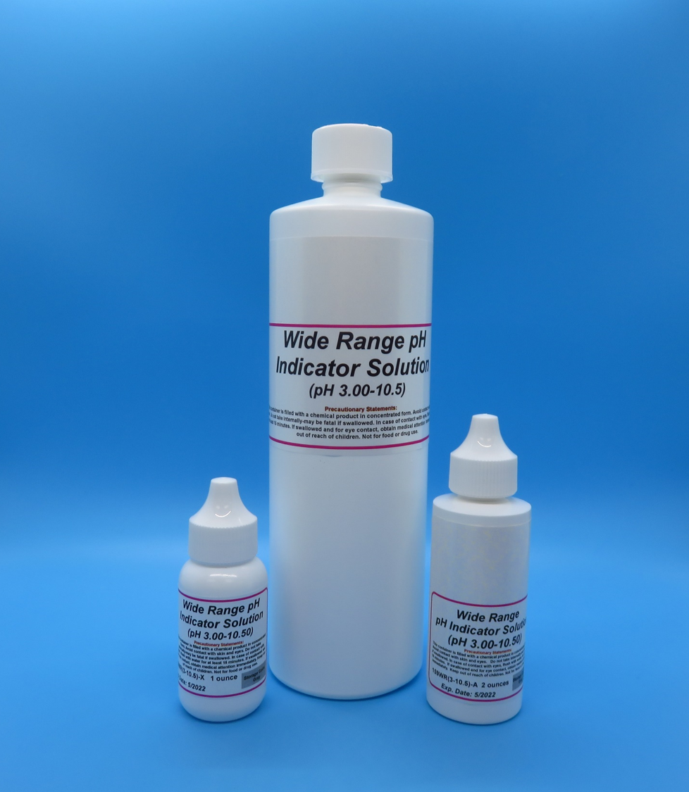 Wide Range pH Indicator Solution (3-10.5)