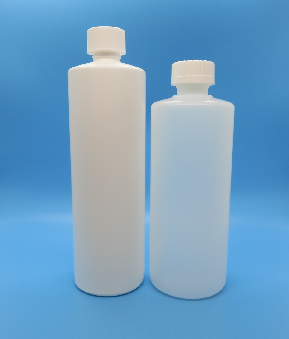 Bottle, Plastic, Pint (16 oz), Narrow Mouth (28 mm)