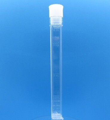 Test Tube 2.5, 5.0, 10.0 ml, Plastic with Cap