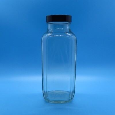 Burette Bottle, Pint Glass, Wide Mouth