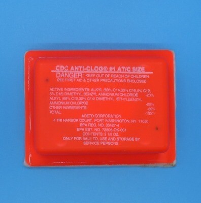 Anti-Clog, AT/C-Treats up to 15 Tons (72 units per case)