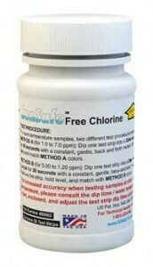 Free Bromine/Chlorine Test Strips