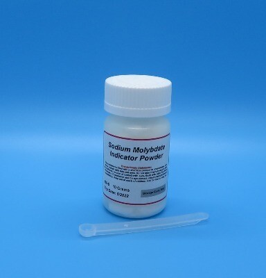 Sodium Molybdate Indicator Powder, (w/#402 Scoop)