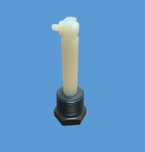 Corrosion Plug, PVC with 3&quot; Teflon Holder Assembly