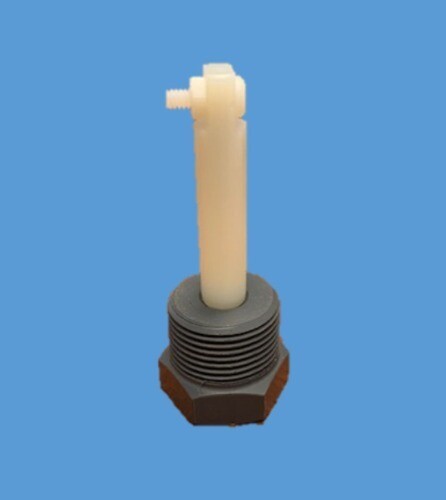 Corrosion Plug, PVC with 3&quot; Teflon Holder Assembly