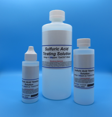 Sulfuric Acid Titrating Solution, Eyedropper Dispenser