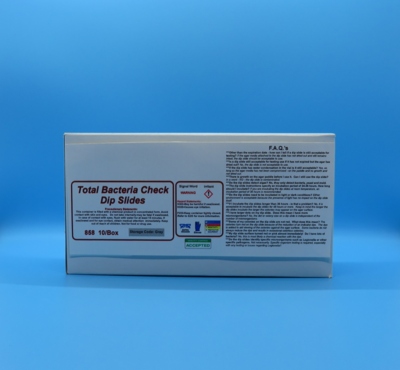 Total Bacteria Dip Slides (10 units per box)