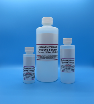 Sodium Hydroxide Titrating Solution, Eyedropper Dispenser