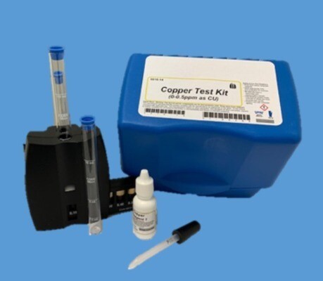 Copper Test Kit, (0-0.5 ppm), Complete