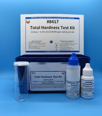 Hardness, Total Test Kit (w/HIBS), OptiDrop Dispenser