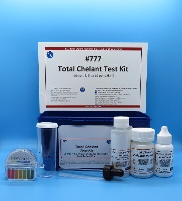 Chelant, Total Test Kit, Eyedropper Dispenser