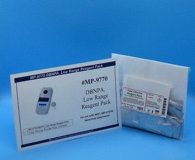 DBNPA, Low Range DBNPA Reagent Pack (50 Tests/Pkg)