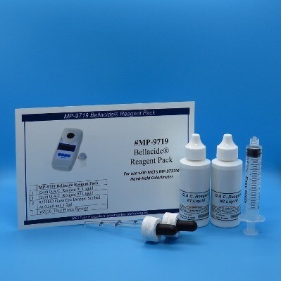 Bellacide® 301, 303, 350, and 355 Reagent Pack (50 Tests/Pkg) for use with MP-9737M Photometer