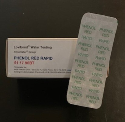 Phenol Red-RAPID Tablets (100/Box)