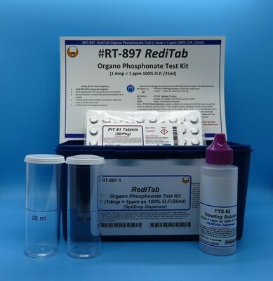 RediTab Organo Phosphonate Test Kit, OptiDrop Dispenser