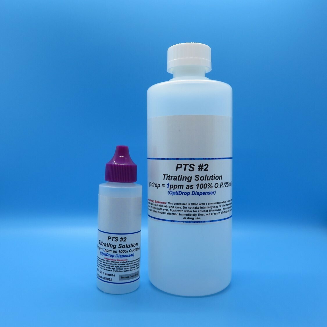 PTS #2 Titrating Solution, OptiDrop Bottle