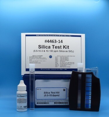 Silica Test Kit (0.5-10.0 ppm), Complete