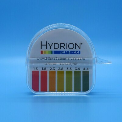 pH Test Paper, with Color Chart, 1.3-4.4, Roll Type