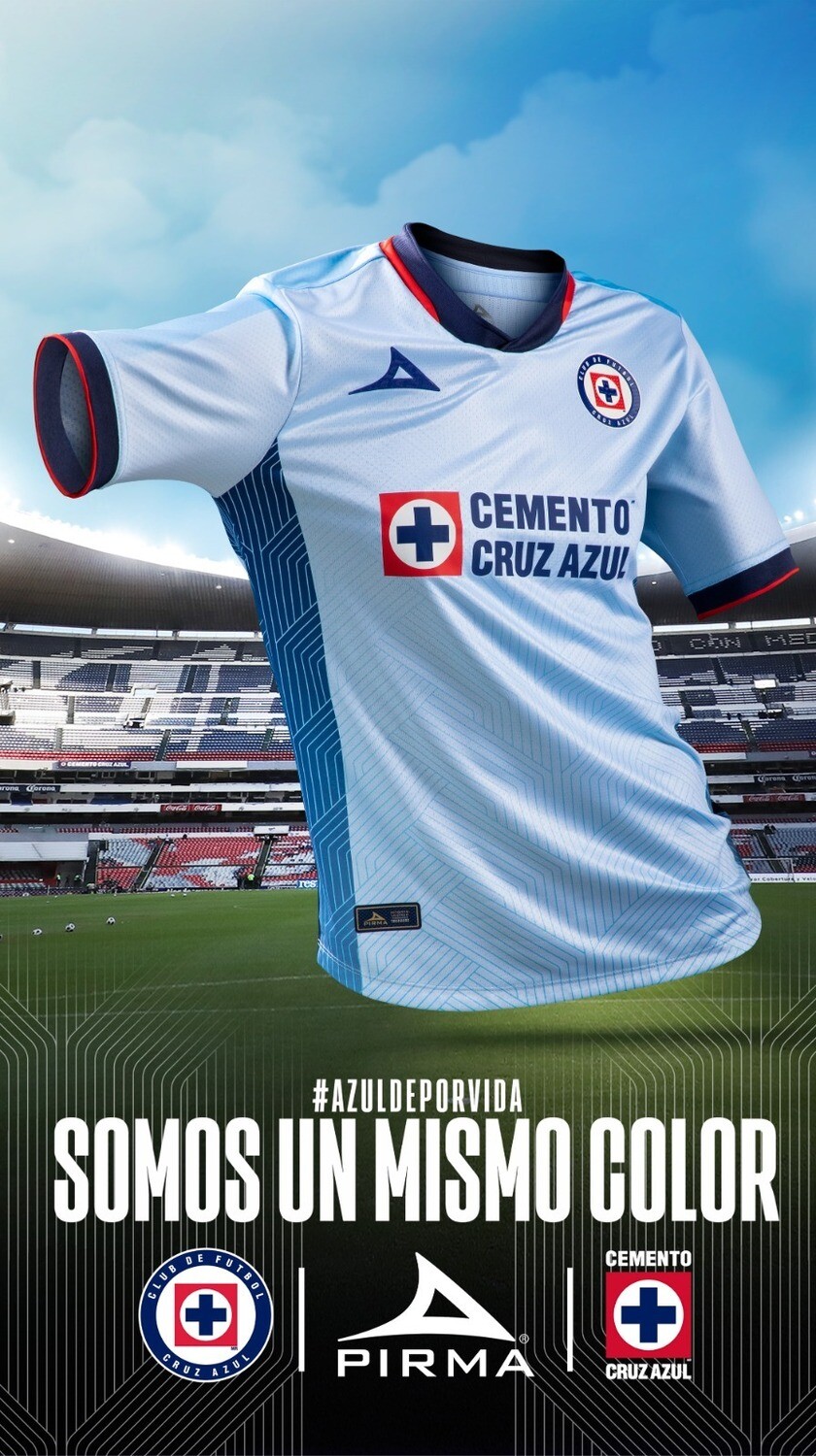JERSEY LOCAL CELESTE CRUZ AZUL 20232024 18108