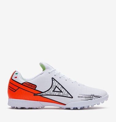 SNEAKERS SKIN GAMER TURF NIÑO 3047 BLANCO ROJO