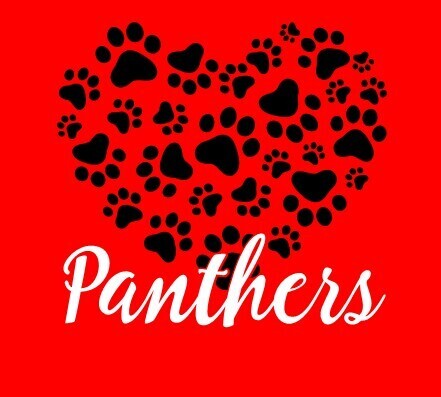 SV Panthers Paw Heart