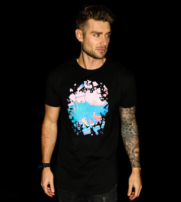 L.A. Earthquake Drop Cut Tee