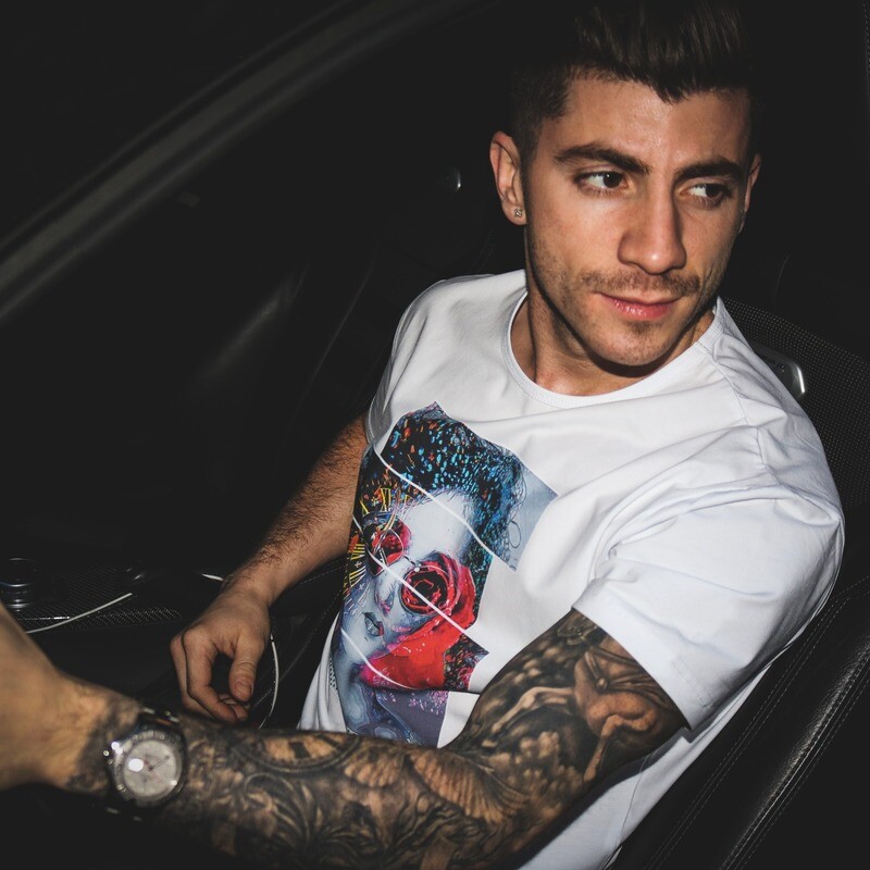 Timescape Drop Cut Tee