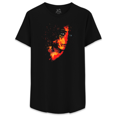 Hearts Burning Drop Cut Tee