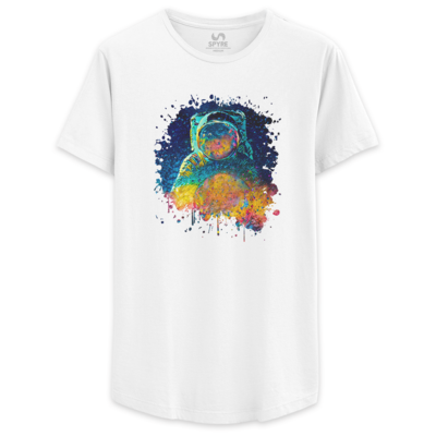 Cosmic Bang Drop Cut Tee