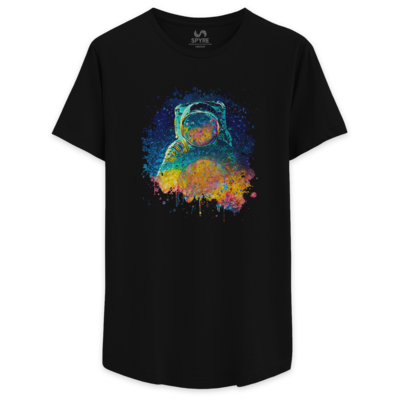 Cosmic Bang Drop Cut Tee