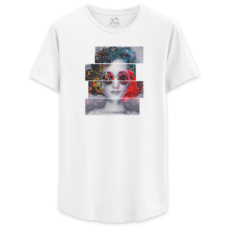 Timescape Drop Cut Tee
