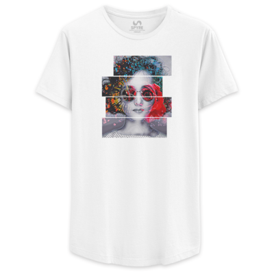 Timescape Drop Cut Tee