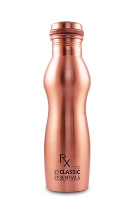 Classic Essential Rx Fitness 900 ml Copper Bottle (Pack of 1, Brown)
