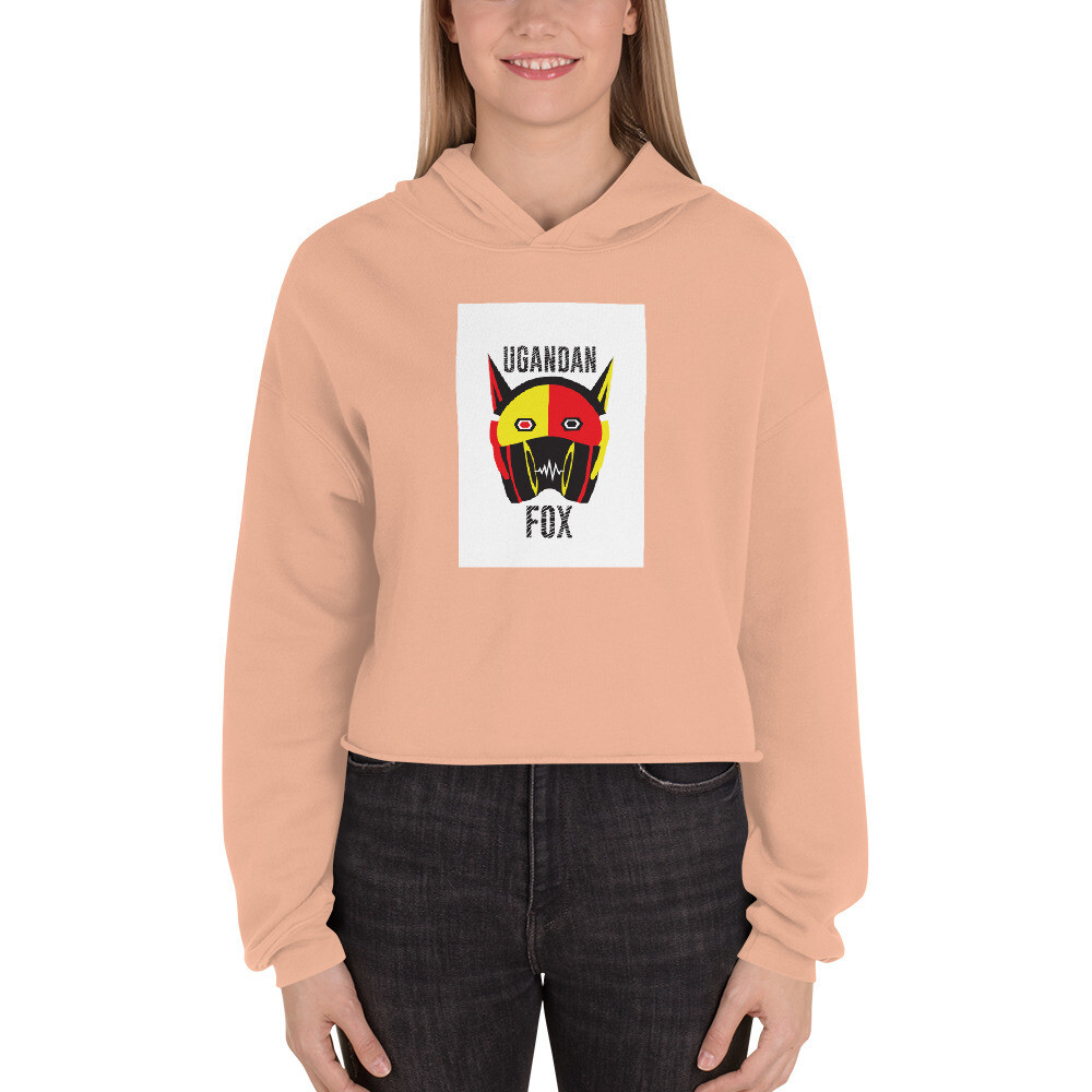 Ugandan Fox Crop Hoodie