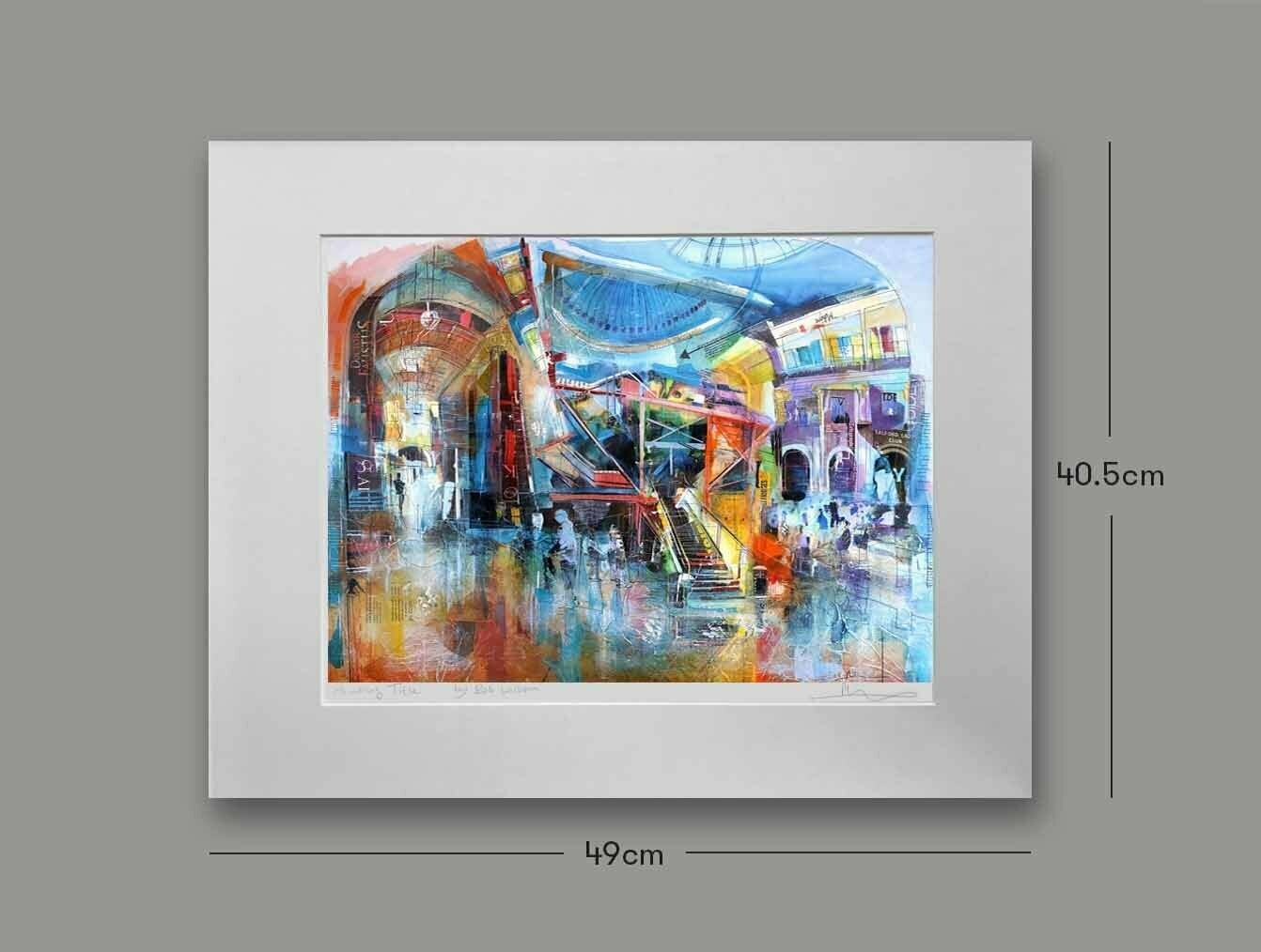 Royal Exchange Theatre, Options: mounted, Size: Small