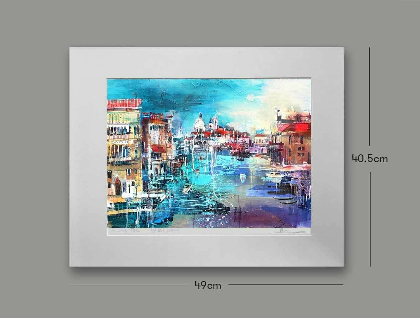Italy: Saturation of the Senses, Venice, Options: mounted, Size: Small