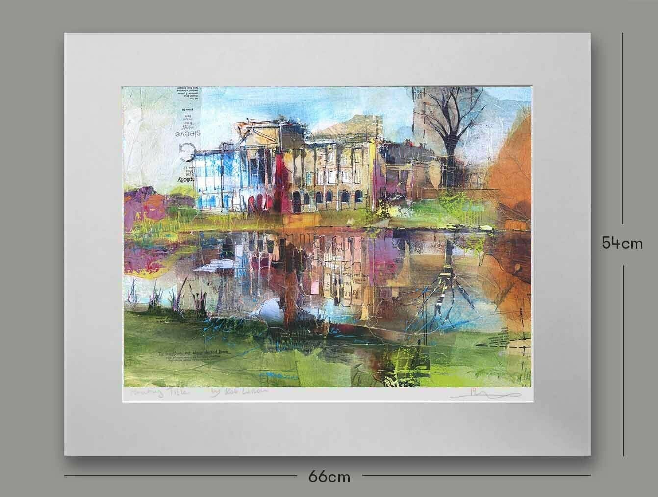 National Trust: Lyme Hall, Options: mounted, Size: Medium