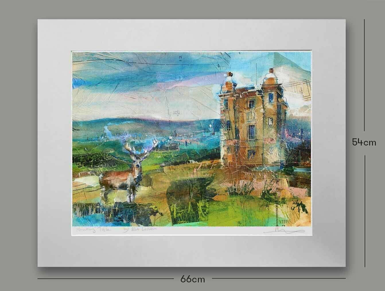 National Trust: Lyme Cage, Options: mounted, Size: Medium