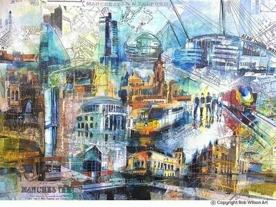 Map of Manchester