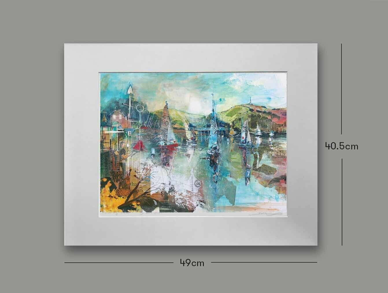 Ready for the Five, Toddbrook Reservoir, Whaley Bridge, Options: mounted, Size: Small